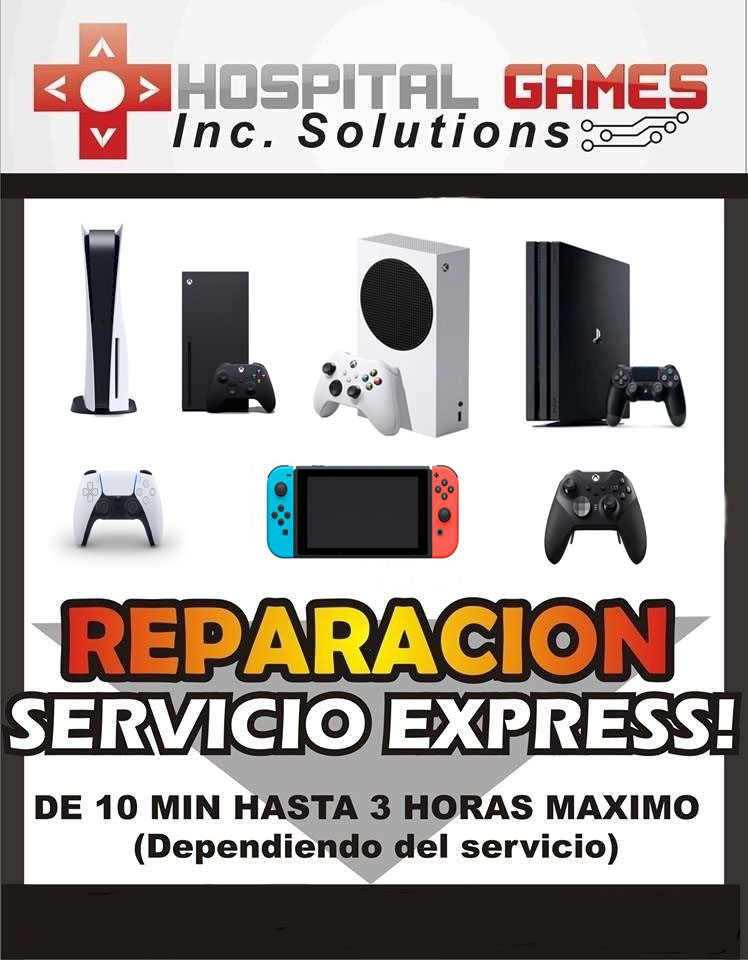 Reparacion de video juegos!!